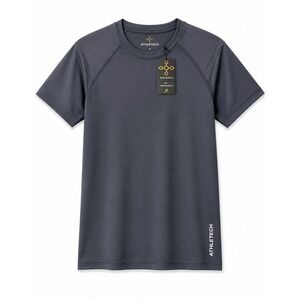 Tommie Copper Shoulder Centric Support Shirt Kids L Navy Compression Top New